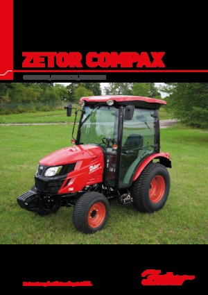4WD traktori Zetor Compax CL 25 NC
