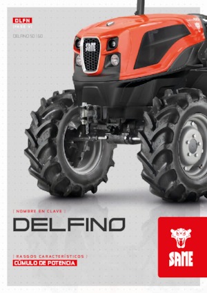 4WD traktori SAME Delfino 60