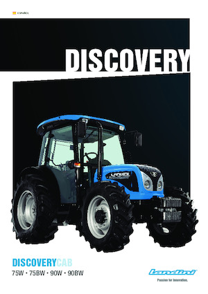 4WD traktori Landini Discovery Cab 90BW