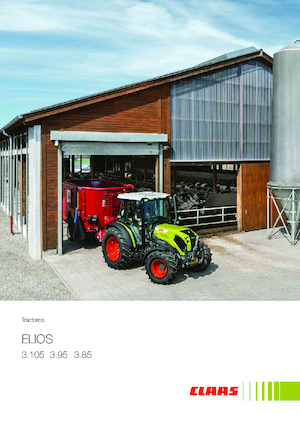 4WD traktori Claas Elios 3.85 Trend