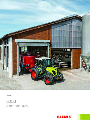 4WD traktori Claas Elios 3.85 Trend