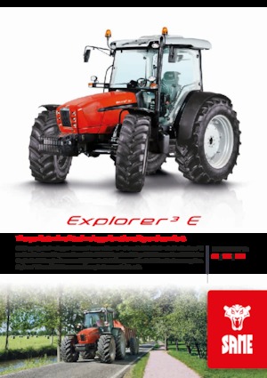 4WD traktori SAME Explorer³ E 115