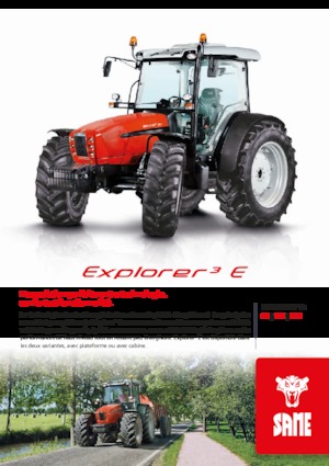 4WD traktori SAME Explorer³ E 115
