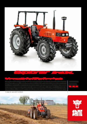 4WD traktori SAME Explorer Special 75