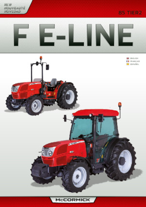 4WD traktori McCormick F 85 E-Line 