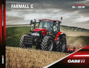 4WD traktori Case IH Farmall 120 C