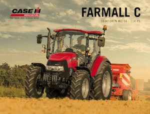 4WD traktori Case IH Farmall 85 C Rops Basis