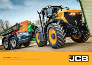 4WD traktori JCB Fastrac 8330