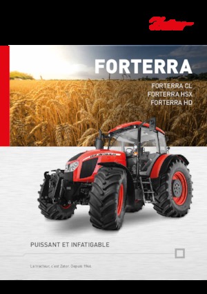 4WD traktori Zetor Forterra CL 100