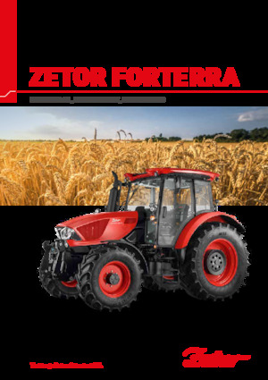 4WD traktori Zetor Forterra CL 120