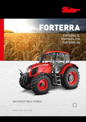 4WD traktori Zetor Forterra CL 130