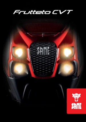 4WD traktori SAME Frutteto CVT S 115 