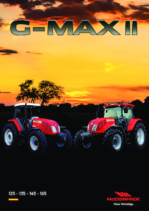 4WD traktori McCormick G 125 Max 