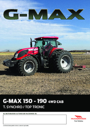 4WD traktori McCormick G190 Max 