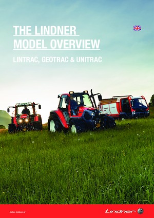4WD traktori Lindner Geotrac 64 ep