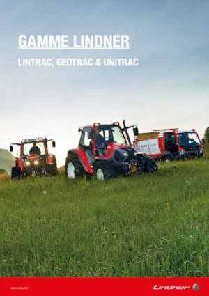 4WD traktori Lindner Geotrac 64 ep