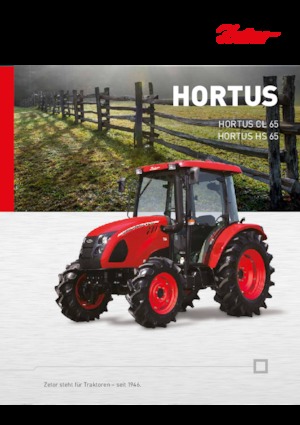 4WD traktori Zetor Hortus HS 65