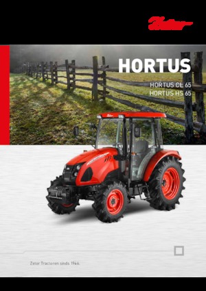 4WD traktori Zetor Hortus HS 65