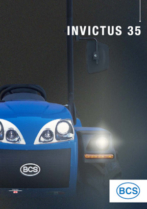 4WD traktori BCS Invictus 35 AR Junior micro 