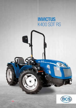 4WD traktori BCS Invictus K400 SDT RS