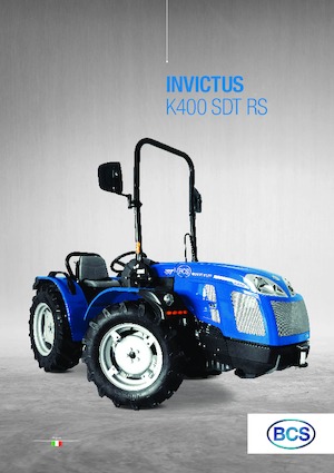 4WD traktori BCS Invictus K400 SDT RS