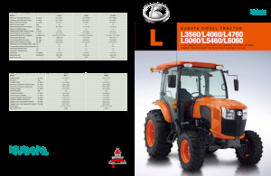 4WD traktori Kubota L6060HSTC