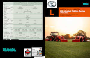 4WD traktori Kubota L3560HST-LE