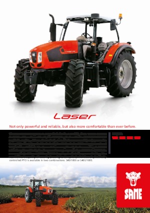 4WD traktori SAME Laser 145
