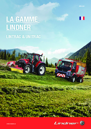 4WD traktori Lindner Lintrac 100