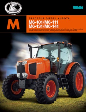 4WD traktori Kubota M 6-141