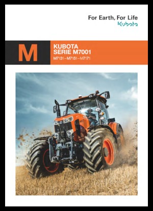 4WD traktori Kubota M7131
