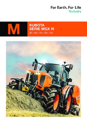4WD traktori Kubota M125GX-IV