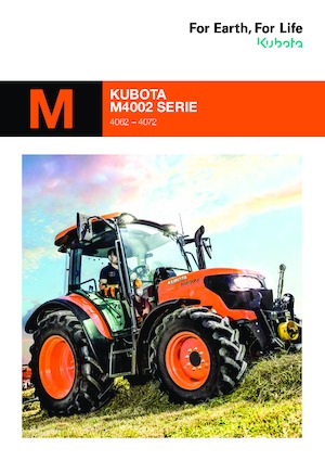 4WD traktori Kubota M4062