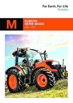 4WD traktori Kubota M4062