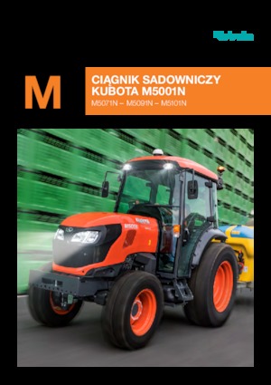 4WD traktori Kubota M5091N