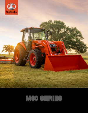 4WD traktori Kubota M7060HD
