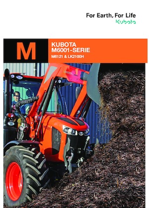 4WD traktori Kubota M6121