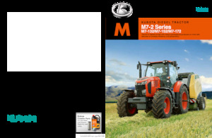 4WD traktori Kubota M7-152 Deluxe