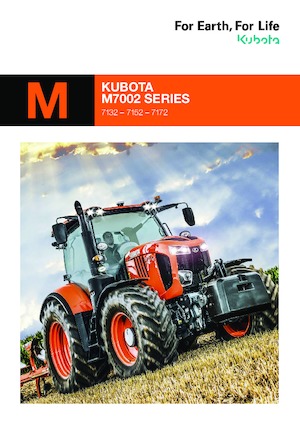 4WD traktori Kubota M7152