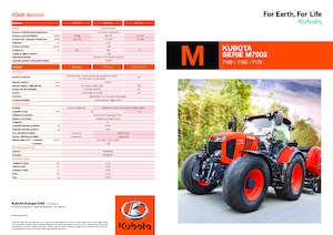 4WD traktori Kubota M7152