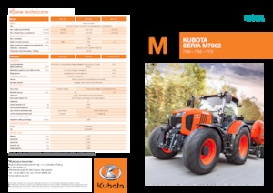 4WD traktori Kubota M7152