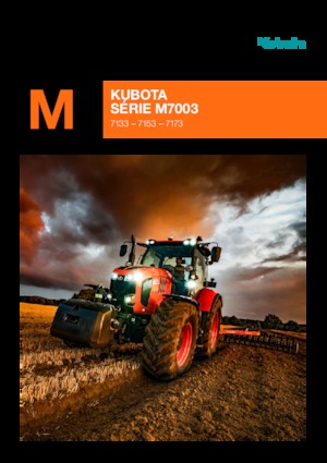 4WD traktori Kubota M7133 