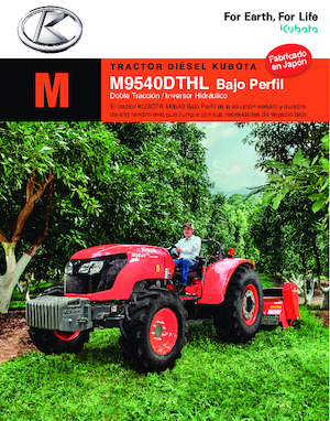 4WD traktori Kubota M9540LP