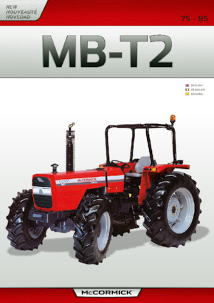 4WD traktori McCormick MB 75