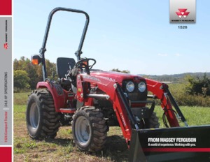 4WD traktori Massey Ferguson MF 1526