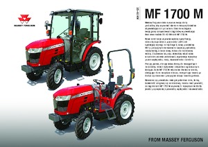 4WD traktori Massey Ferguson MF 1735 M HP
