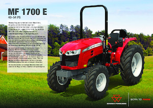 4WD traktori Massey Ferguson MF 1740 E MP