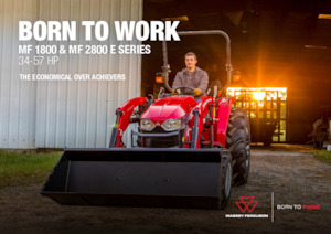 4WD traktori Massey Ferguson MF 1835 E