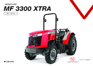 4WD traktori Massey Ferguson MF 3305 Xtra