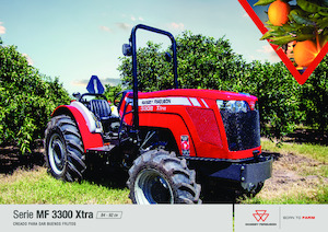 4WD traktori Massey Ferguson MF 3308 Xtra